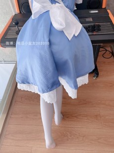地瓜小盆友 - 蓝白女仆