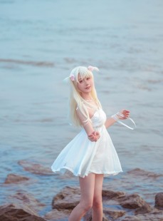  动漫博主弦音sic - 伊莉雅 白裙