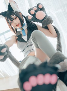  微博萌妹蓝小沂KiKi - 猫娘