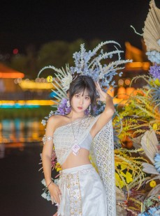 阳光美少女 萌芽儿o0 - 西双版纳 傣服 银