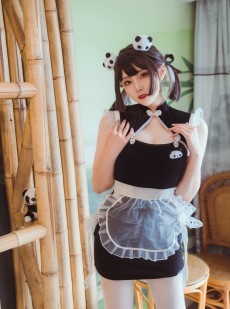 Natsuko夏夏子 - 熊猫女仆