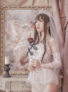  动漫博主脱尾巴Mizuki - 婚纱