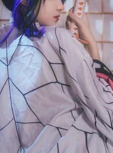  动漫博主南桃Momoko - 蝴蝶忍队服