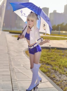 这个泡泡就是逊啦 - 阿尔托莉雅赛车服